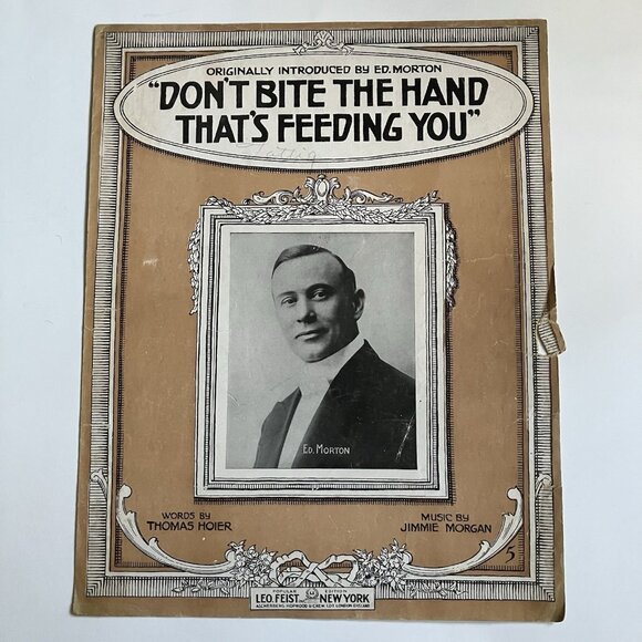 1910s Vintage Sheet Music WWI Patriotic I Didn't Raise My Boy to Be a Soldier - Picture 6 of 16